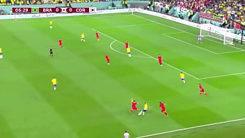 Brasil Menghajar Korea Dari Belakang Tanpa Ampun