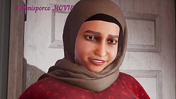 Aisha Berjilbab Arab Dengan Payudara Dan Pantat Besar Ditembak Anal Dan Disiram Cum