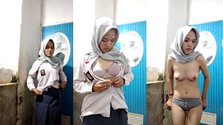 Gadis Sma Berhijab Bugil Usai Pulang Sekolah