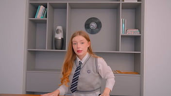 Kepala Sekolah Menangkap Murid Cewek Di Situs Webcam! Mau Dihajar Kasar Atau Dikeluarin Dari Sekolah? Pilih Aja, Sayang!