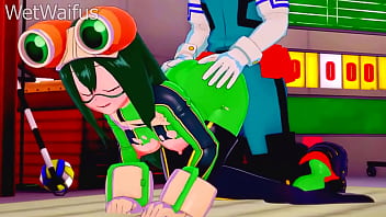 Tsuyu Dan Deku Beraksi Mesra Di Ruang Kosong Usai Jam Sekolah – Adegan Panas My Hero Academia