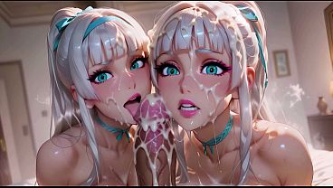 Trio Ganas Anal Dengan Dua Saudari Tiri Bergairah, Payudara Dan Pantat Besar Menggoda – Hasil Generasi Ai Hentai