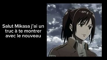 Masturbasi Intens Bersama Mikasa