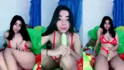 Ica Mainin Timun Sambil Ngeloyor, Bikin Omek Makin Basah.