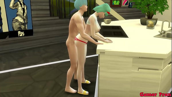 Ibu Tiri Bulma Lagi Masak Pake Baju Seksi Nyaris Bugil, Kencengin Kontol Anak Tiri Pas Bapak Tiri Kerja Seharian, Ngentot Kayak Pelacur Ntr Dragon Ball Hentai