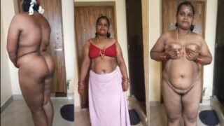 Bibik Tamil Buka Baju Dan Telanjang Di Depan Ponakan Sendiri, Bikin Suasana Panas.