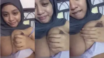 Miss Serra Si Hijaber Montok, Toketnya Besar Banget Bikin Ngiler.