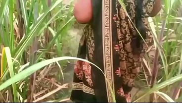 Ibu Dan Anak Tiri Ngentot Di Pinggir Sawah Kampung.