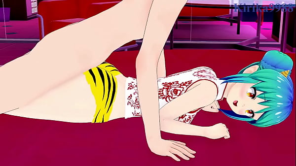 Mukena Basah Kuyup, Nafas Tersengal, Lum Minta Digebukin. – Urusei Yatsura (2022) Hentai