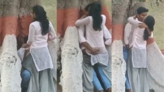 Mahasiswa Dan Pacarnya Ngewe Di Bawah Pohon Rindang, Nikmatin Sensasi Liar Di Luar Ruangan.