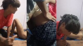 Shemale Horny Ngentot Dua Kontol Bareng Di Threesome