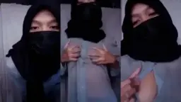 Ukhti Nina Asanti Colmek Pake Hijab 11, Keluar Gampang