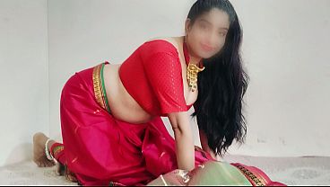 Bajunya Merah, Dadanya Montok, Cewek India Seksi Digebrak Habis, Suara Desahannya Bikin Makin Panas.